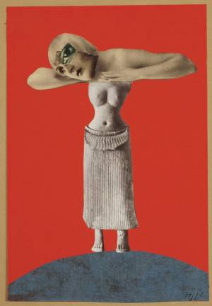 Hannah Höch. Untitled (From an Ethnographic Museum), 1930. Collage, 48.3 x 32.1 cm. Museum für Kunst und Gewerbe, Hamburg.
Photograph: courtesy of Maria Thrun.