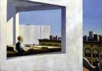 <i>Office in a Small City</i> 1953. Oil on canvas 71.1 x 101.6 cm. The 
        Metropolitan Museum of Art, George A. Hearn Fund 1953. Photocredit@ Copyright 
        1989 The Metropolitan Museum of Art