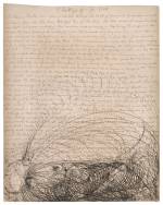 Georgiana Houghton. The Eye of the Lord (reverse), c1864. Victorian Spiritualists' Union 
Melbourne, Australia.