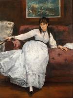 Édouard Manet. Repose, c1871. Oil on canvas, 148 x 113 cm. Museum of Art, Rhode Island School of Design, Providence
Bequest of Mrs. Edith Stuyvesant Vanderbilt Gerry.