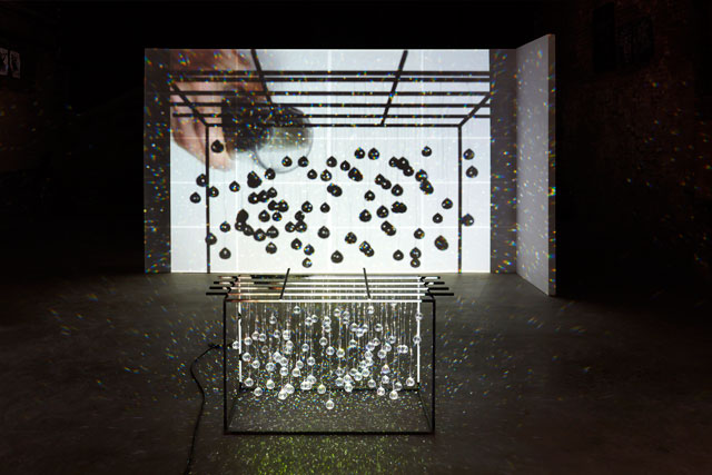 Joan Jonas. Reanimation Installation 2010, 2012, 2014. Private collection. Photograph: Thomas Müller. Courtesy the Artist and Gavin Brown