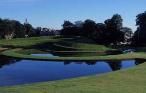<i>Landform Ueda</i>, Charles Jencks. Scottish National Gallery of Modern 
        Art, Belford Road, Edinburgh. Photograph: Glyn Satterly