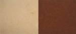 Karel Nel, Potent Fields, 2002. Red and white ochre from the Transkei, 
        South Africa. 122 x 242 cm