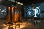 William Kentridge. The Refusal of Time (installation view 3 at The Metropolitan Museum of Art, New York)
2012. Five-channel video with sound, megaphones, and breathing machine (‘elephant’), 30 minutes. A collaboration with Philip Miller, Catherine Meyburgh, and Peter Galison. Jointly owned by The Metropolitan Museum of Art, New York, and the San Francisco Museum of Modern Art Purchase, Roy R. and Marie S. Neuberger Foundation Inc. and Wendy Fisher Gifts and The Raymond and Beverly Sackler 21st Century Art Fund, 2013. © 2012 William Kentridge.