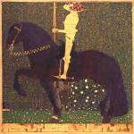 Gustav Klimt. <em>The Golden Knight (Life Is a Struggle), </em>1903 &copy; Aichi Prefectural Museum of Art, Nagoya
