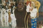 Gustav Klimt. <em>The Beethoven Frieze (detail),</em> 1901&ndash;02 (copy 1984). Belvedere, Vienna