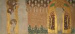Gustav Klimt. <em>The Beethoven Frieze (detail),</em> 1901&ndash;02 (copy 1984). Belvedere, Vienna