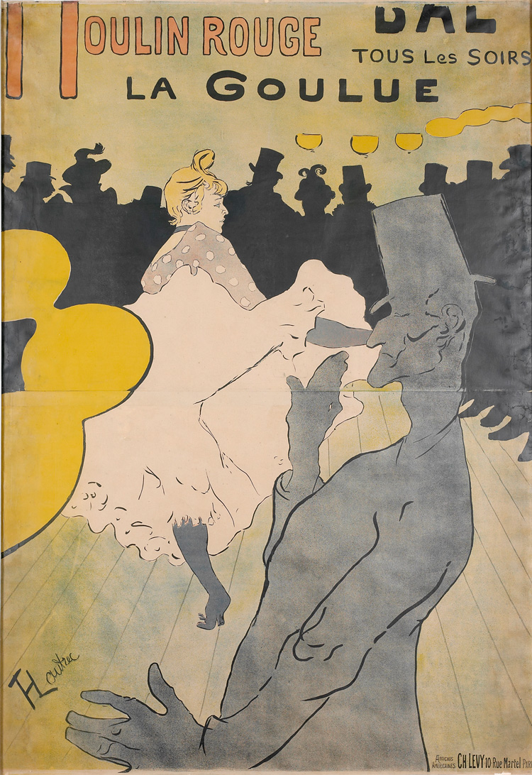 Henri de Toulouse-Lautrec. Moulin Rouge – La Goulue, 1891. Photo © Musée d