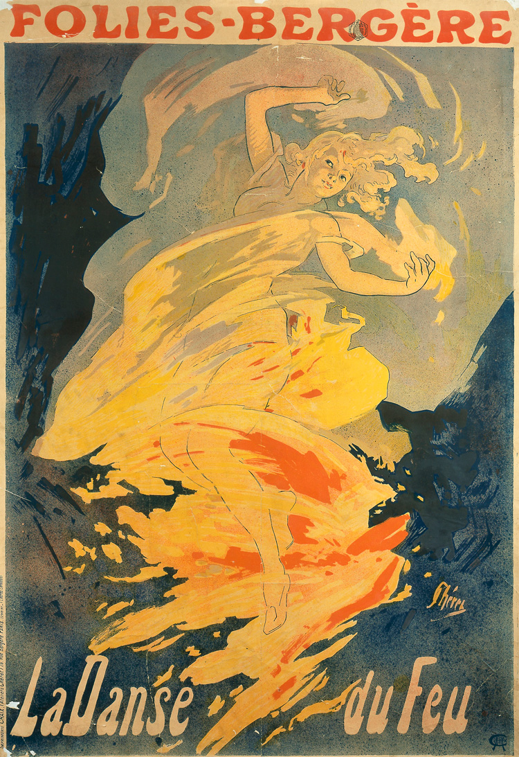 Henri de Toulouse-Lautrec. Folies-Bergère, The Fire Dance, 1897. Photo © Musée d