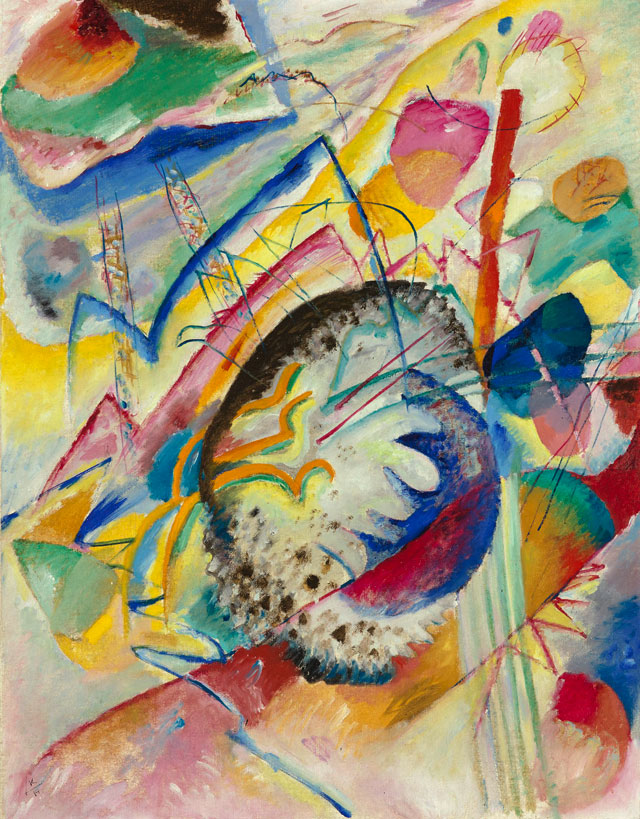 Wassily Kandinsky. Untitled Improvisation II, 1914. © Museum Boijmans Van Beuningen, Rotterdam. Photo: Studio Tromp, Rotterdam.