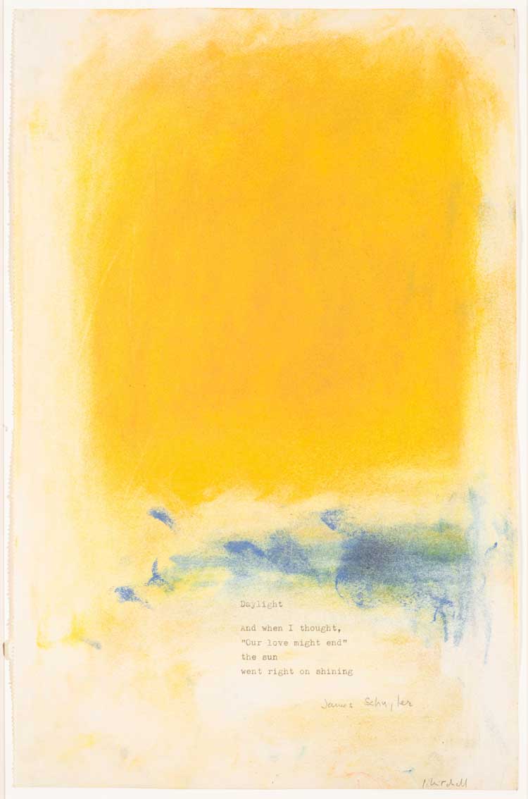 Joan Mitchell. Daylight, c1975. Collection of Nathan Kernan. © Estate of Joan Mitchell.