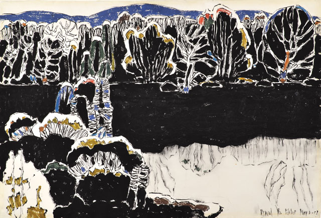 David Milne. Reflected Forms, 1917. Art Gallery of Greater Victoria. Women