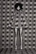 Zohra Opoku. Who Is Wearing My T-Shirt, 2010. Print on textile, 84.1 × 118.9 cm © Zohra Opoku 2015. Photograph for print by Manuel Pandalis.