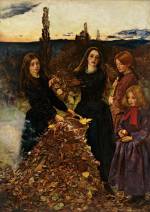 Millais, John Everett. <em>Autumn Leaves,</em> 1855&ndash;1856. Courtesy of Manchester City Galleries
