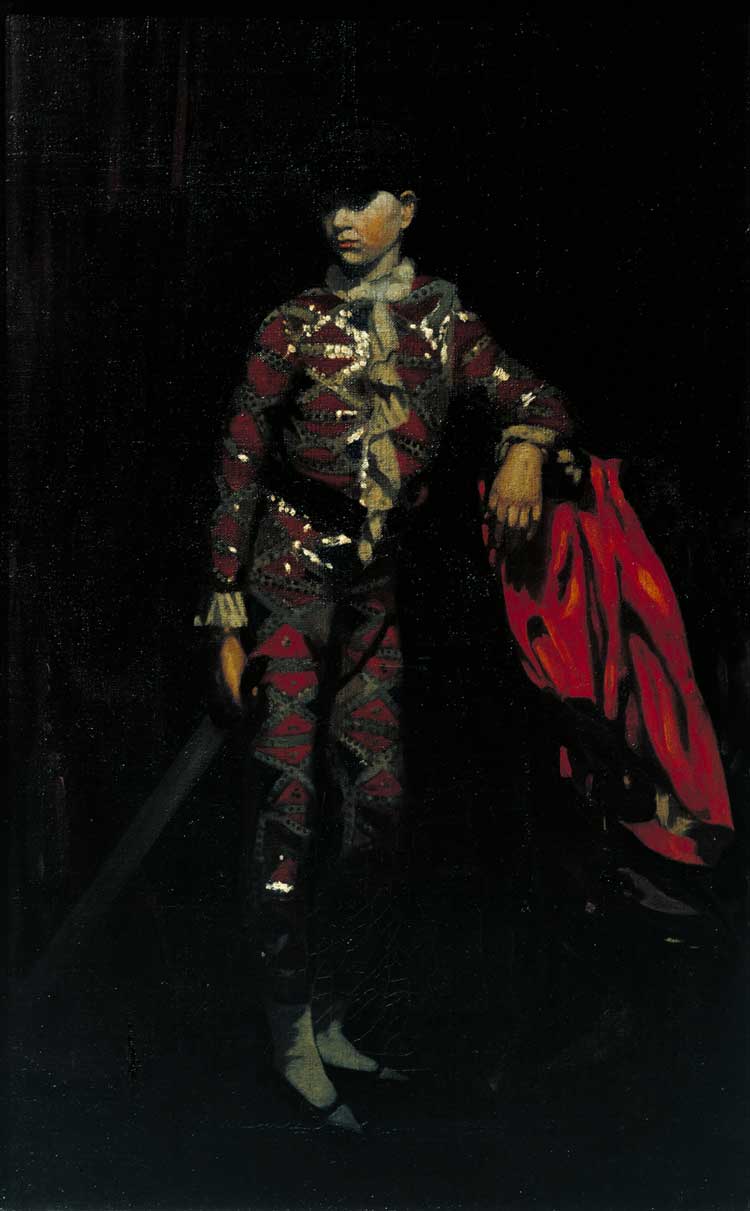 Mabel Pryde Nicholson, The Harlequin, c1910. Tate.