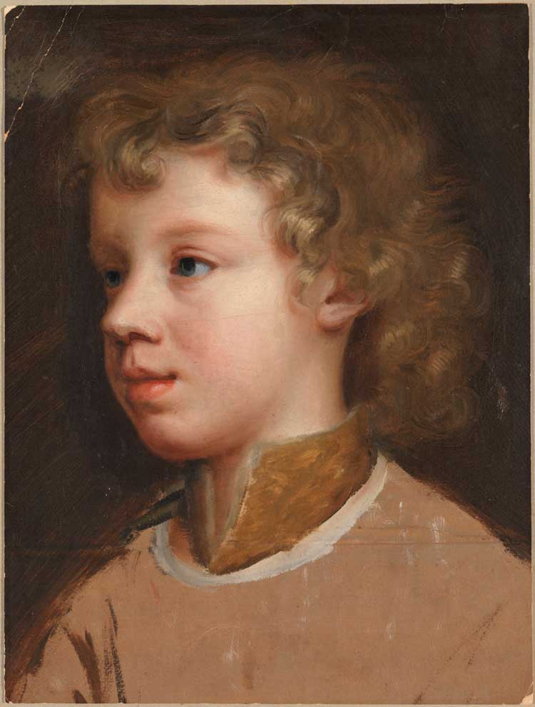 Mary Beale, Sketch of the Artist