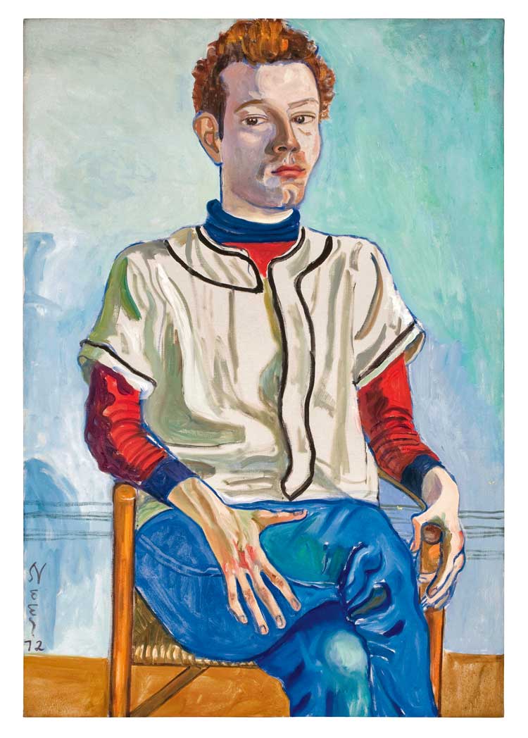 Alice Neel. Jackie Curtis as a Boy, 1972. © The Estate of Alice Neel. Courtesy The Estate of Alice Neel.