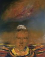 Sidney Nolan. <em>Head of Rimbaud,</em> 1963. Oil on hardboard, 152 x 121 cm. Private collection. &copy; The Trustees of the Sidney Nolan Trust