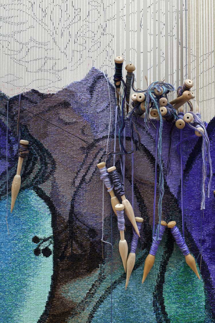 Chris Ofili, The Caged Bird