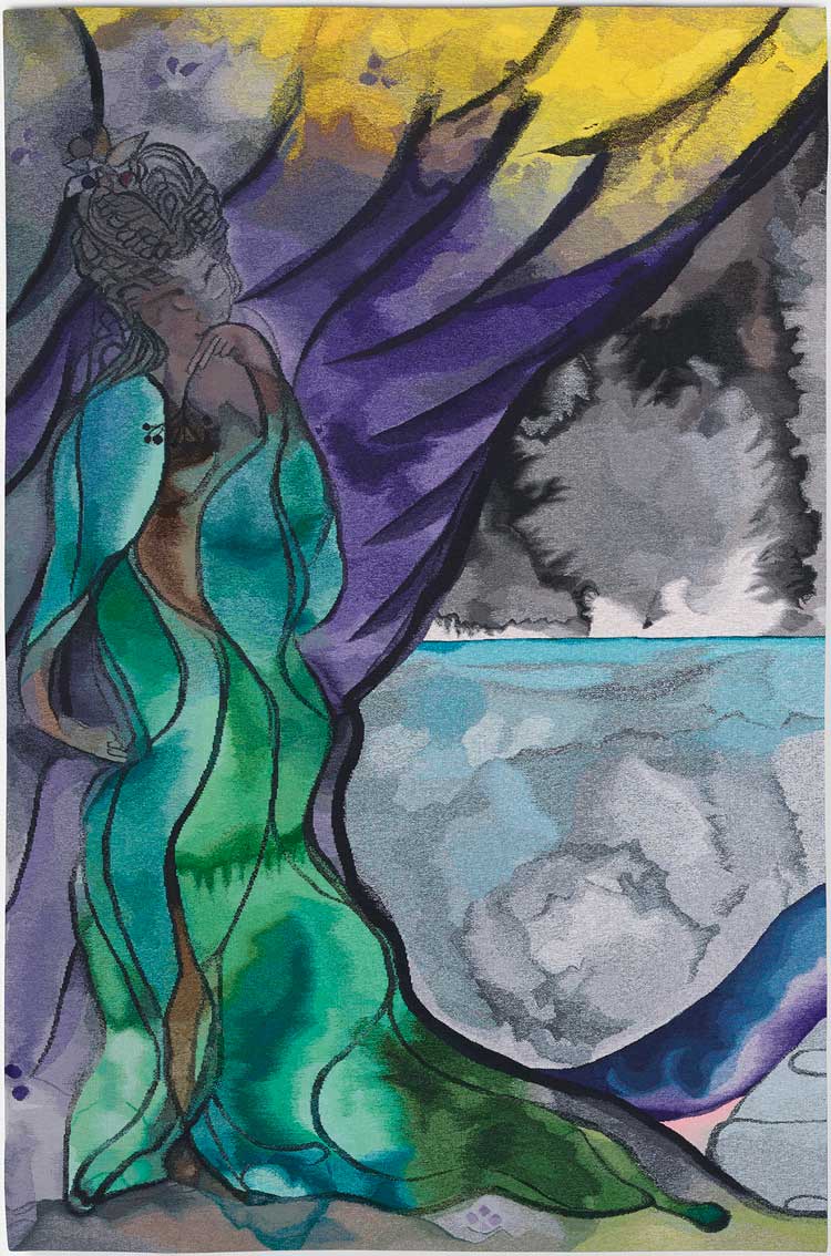 Chris Ofili, The Caged Bird