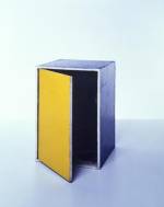 H&eacute;lio Oiticica. <em>B14 Box B&oacute;lide 11, </em>1962<em>.</em> Oil with polyvinyl acetate emulsion on plywood and nylon mesh; plastic sheeting. C&eacute;sar and Claudio Oiticica Collection, Rio de Janeiro. (c) Projeto H&eacute;lio Oiticica, Rio de Janeiro