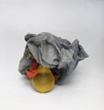 H&eacute;lio Oiticica. <em>B17 Glass B&oacute;lide 05,&lsquo;Homenagem a Mondrian&rsquo;,</em> 1965. Oil with polyvinyl acetate emulsion on nylon mesh and burlap; glass; paint. C&eacute;sar and Claudio Oiticica Collection, Rio de Janeiro. (c) Projeto H&eacute;lio Oiticica, Rio de Janeiro
