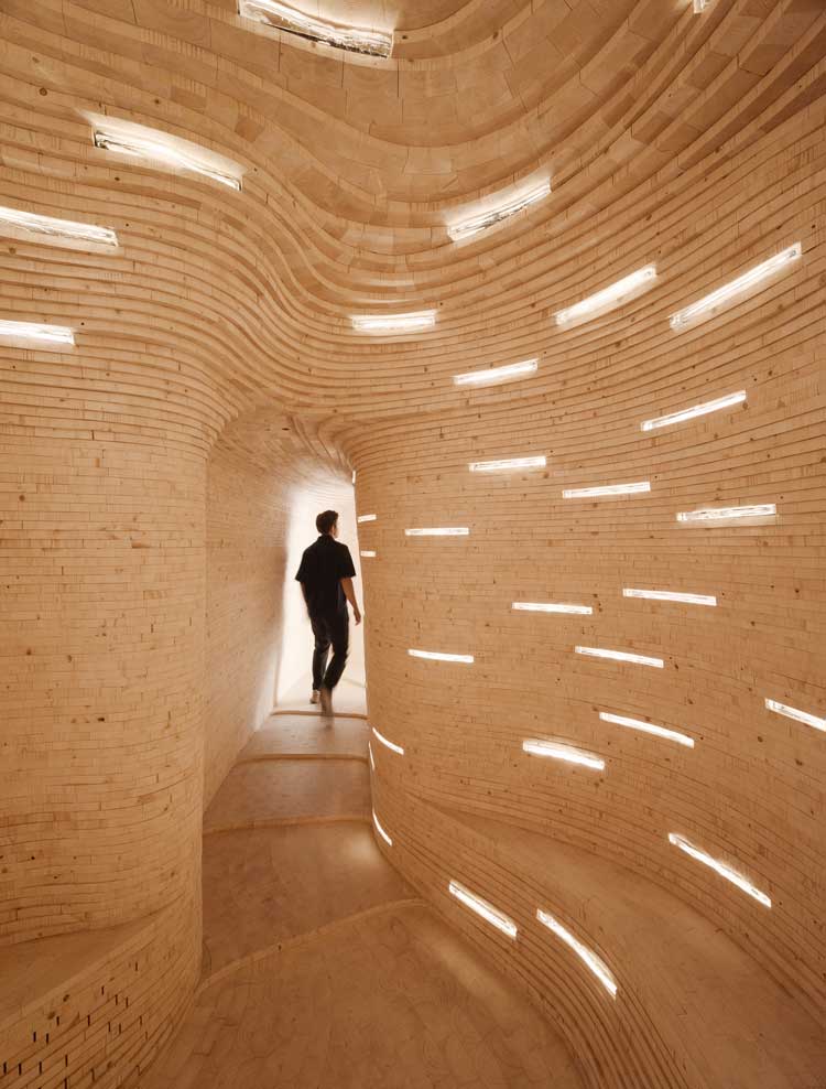 The Silent Room interior, in the new Deichman Bjørvika library. Photo: Einar Aslaksen.