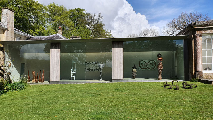 Nicholas Pope: Heavenly Space, installation view, the New Art Centre, Salisbury.