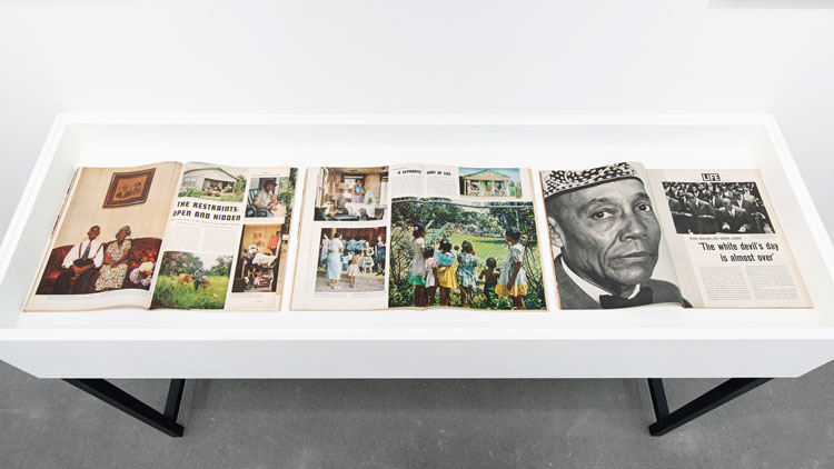 Installation view, Gordon Parks: Part One. Photo courtesy Alison Jacques Gallery, London.