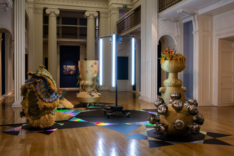 Haegue Yang, The Intermediates, 2015-16. Installation view, Pine