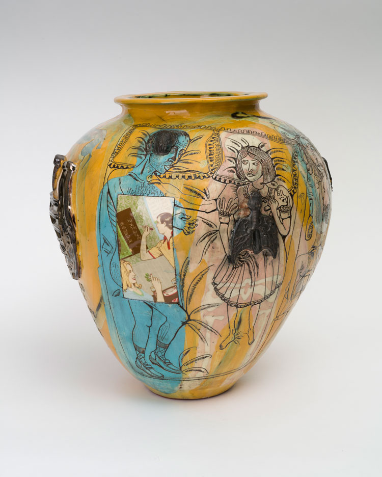 Grayson Perry. Childhood Trauma Manifesting Itself in Later Life, 1992. Collection of Mark D.D. Wilson. © Grayson Perry, courtesy the artist and Victoria Miro.