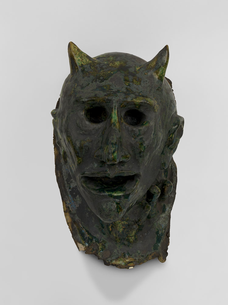 Grayson Perry. Grotesque Devil Head, 1988. Private collection. © Grayson Perry, courtesy the artist and Victoria Miro.