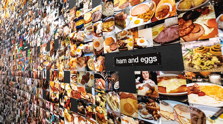 Trevor Paglen: From ‘Apple’ to ‘Anomaly’. Installation view, The Curve, Barbican, London 26 September 2019 – 16 February 2020. © Tim P. Whitby / Getty Images.