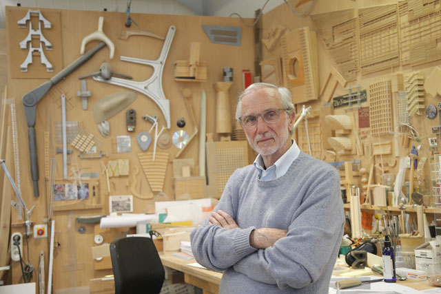 Italian architect Renzo Piano poses at his workshop in Paris, 2015. Photo © Francois Mori/AP/REX/Shutterstock.