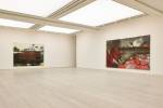 Installation view, Dexter Dalwood.
© Stephen White, 2016. Image courtesy of the Saatchi Gallery, London.