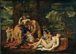 Nicolas Poussin (1594&ndash;1665). <em>The Nature of Bacchus</em>.<strong></strong> Paris, Louvre