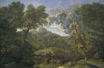 Nicolas Poussin (1594&ndash;1665). <em>Blind Orion Searching for the Rising Sun,</em><strong> </strong>1658. Oil on canvas, 46 7/8 x 72 in. (119.1 x 182.9 cm). NY, MMA, Fletcher Fund, 1924 (24.45.1)