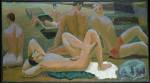 Duncan Grant. <em>Bathers by the Pond</em> (c1920-21). Pallant House Gallery, Chichester (Hussey Bequest, Chichester District Council,1985). &copy; 1978 Estate of Duncan Grant, courtesy Henrietta Garnett.