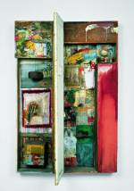 Robert Rauschenberg, <em>Interview</em>, 1955. Mus&eacute;e d&rsquo;Art Contemporain de Los Angeles (MOCA), Collection Panza &copy; Robert Rauschenberg / Adagp, Paris, 2006