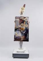 Robert Rauschenberg, <em>Odalisk</em>, 1955-58. Museum Ludwig, Cologne &copy; Robert Rauschenberg / Adagp, Paris, 2006