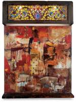 Robert Rauschenberg, <em>Untitled</em> (Stain Glass), 1954. Collection priv&eacute;e, Paris &copy; Robert Rauschenberg / Adagp, Paris, 2006