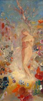 Odilon Redon. Pandora, c1914. Oil on canvas, 143.5 x 62.2 cm. The Metropolitan Museum of Art, New York, Bequest of
Alexander M. Bing, 1959. Photograph: bpk/The Metropolitan Museum of Art.