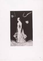 Odilon Redon. <em>The Haunting</em> 1893, published 1894. Lithograph on chine appliqu&eacute;. Composition 14 5/16 x 15/16 in. Sheet: 24 13/16 x 17 11/16 in. Publisher: probably the artist, Paris printer: Leon Moncrocq, Paris Edition: proof outside the edition of 50. The Musuem of Modern Art, New York, Gift of the Ian Woodner Family Collection, 2000.
