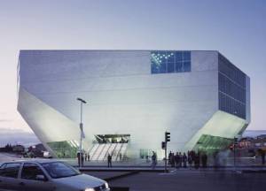 Office for Metropolitan Architecture. Casa da Musica, Porto, Portugal. Photograph &copy; Phillipe Ruault.