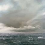 Gerhard Richter. <em>Seest&uuml;ck (bew&ouml;lkt)</em> [<em>Seascape (Cloudy)</em>], 1969. Oil on canvas, 200 x 200 cm. Hamburger Kunsthalle, Collection B&ouml;ckmann &copy; Gerhard Richter. Photo: Museum Frieder Burda, Baden-Baden