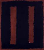 Mark Rothko. <em>Black on Maroon, Sketch for "Mural No.6", </em>1958. Mixed media on canvas, 266.7 x 381.2 cm. Tate. Presented by the artist through the American Federation of Arts 1968 &copy; 1998 by Kate Rothko Prizel and Christopher Rothko