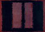 Mark Rothko. <em>Black on Maroon, Sketch for "Mural No.6", </em>1958. Mixed media on canvas, 266.7 x 381.2 cm. Tate. Presented by the artist through the American Federation of Arts 1968 &copy; 1998 by Kate Rothko Prizel and Christopher Rothko