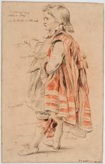 Peter Paul Rubens (1577–1640).<em> Robin, the Dwarf of Earl of Arundel,</em> 1620. 
  40.8 x 25.8 cm. Nationalmuseum, Stockholm. Photo:<strong> </strong>© Nationalmuseum.