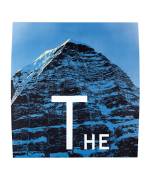 Ed Ruscha. <em>The Mountain</em> 1998. Acrylic on shaped canvas 76 x 72 inches (193 x 183 cm). Courtesy Allison and Warren Kanders. © Ed Ruscha, 2009. Photography: Paul Ruscha.