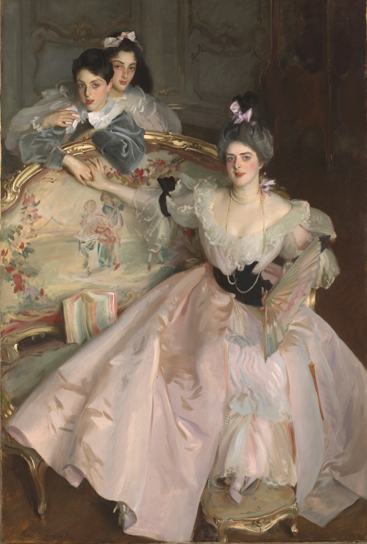 John Singer Sargent, Mrs Carl Meyer and her Children, 1896. Oil paint on canvas, 201.4 x 134.0 cm. Tate. Photo © Tate.